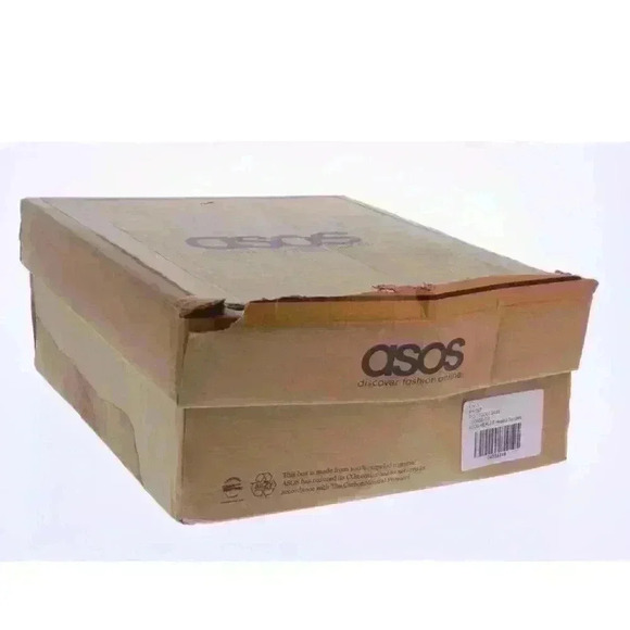 NEW NIB ASOS HEALER Women's Printed Heeled Sandals Heels Sz 5.5 US $59 - Picture 8 of 9